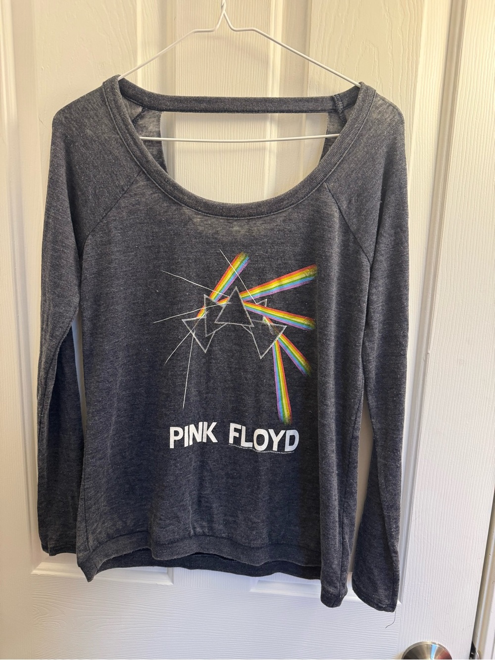 Free People Pink Floyd Long Sleeve Tee